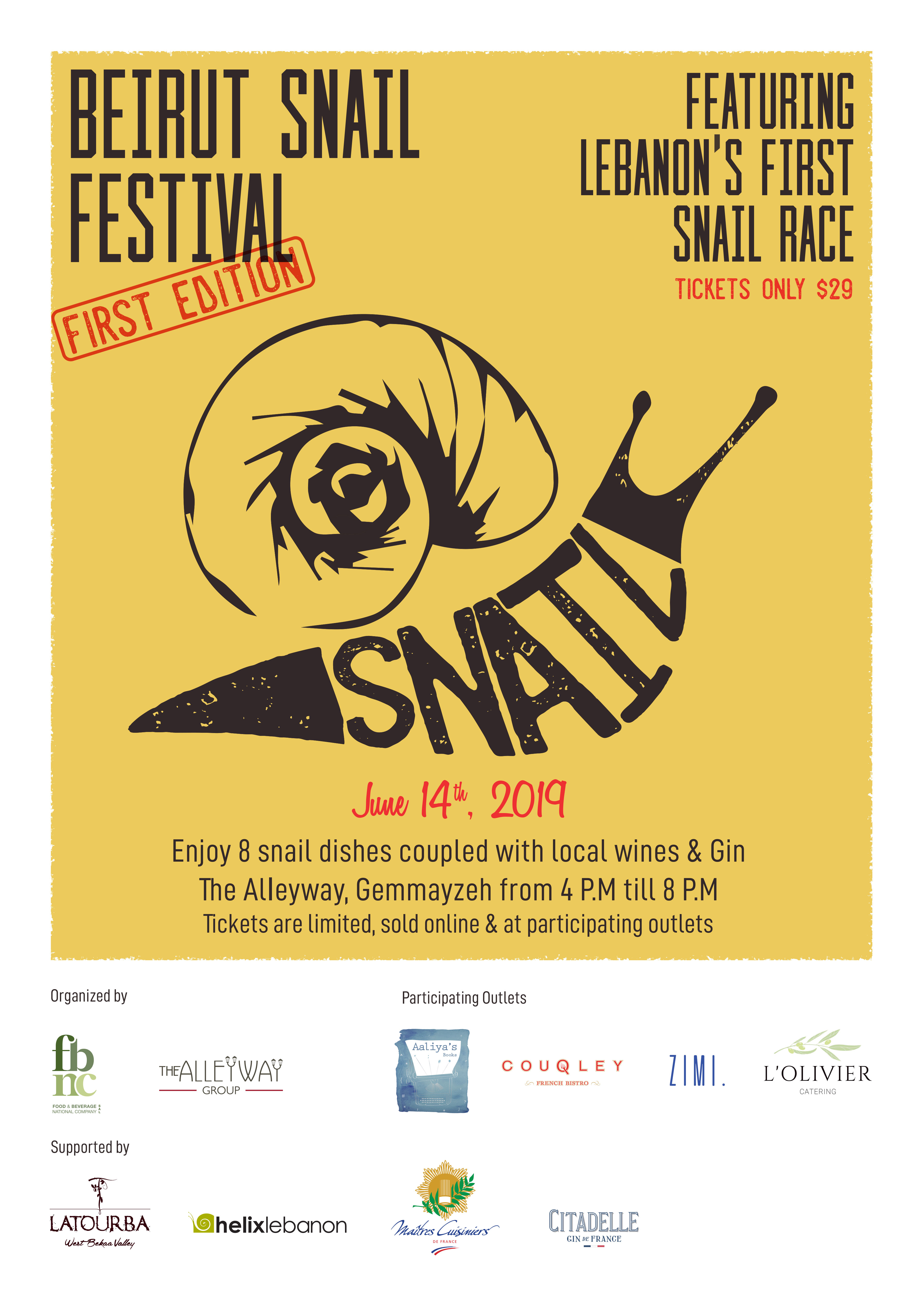 Beirut Snail Festival ihjoz